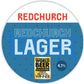 Redchurch Tap Badge