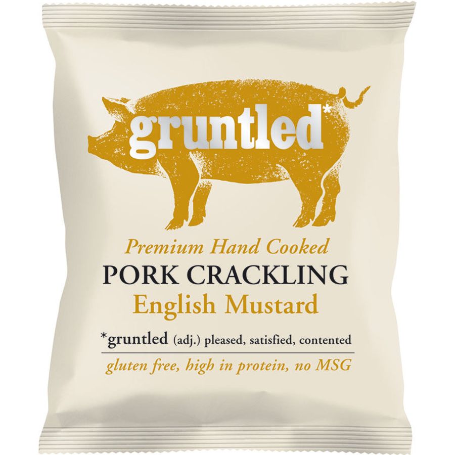 English Mustard Pork Crackling
