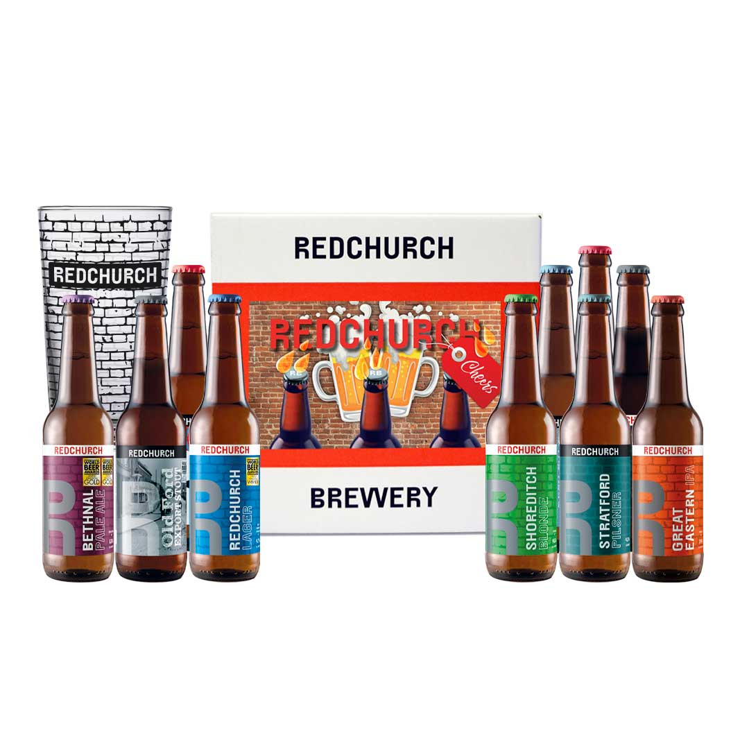 Redchurch Mixed Case Gift Box - 10 Beers & Glass | Redchurch Brewery