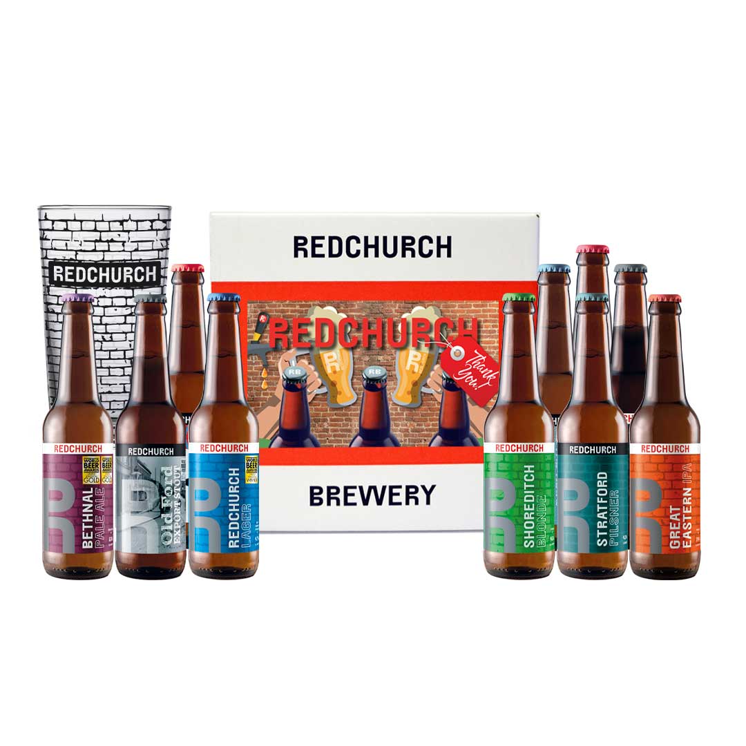 Redchurch Mixed Case Gift Box - 10 Beers & Glass | Redchurch Brewery